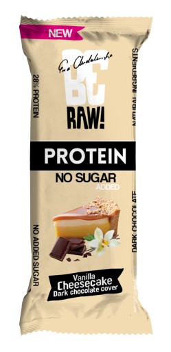 BeRAW! VANILKA CHEESECAKE Proteínová tyčinka 40g