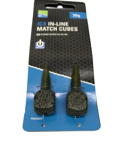 Preston Ics In-Line zápasové závažia 30 g