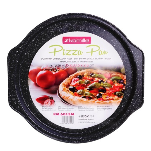 Forma Plech na pečenie PIZZA PIZZA 33cm KAMILLE