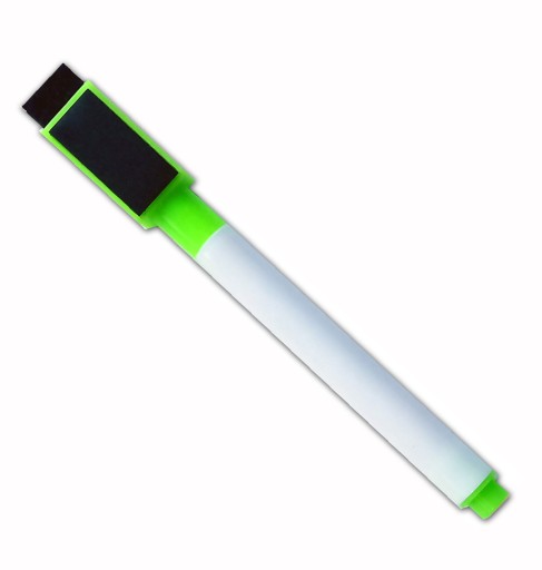 Popisovač na biele tabule stierateľný za sucha, zelený