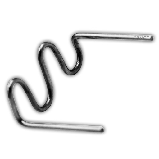 Plastové sponky 0,8 mm Typ A veľká vlna (500 ks)