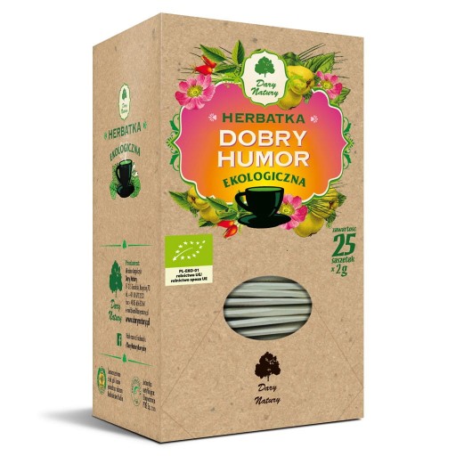 BIO ČAJ NA DOBRÚ HUMOR (25 x 2 g) 50 g