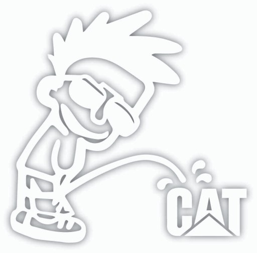 Nálepka OFF CAT
