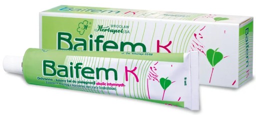 Baifem K gél na starostlivosť o intímne partie 40 g