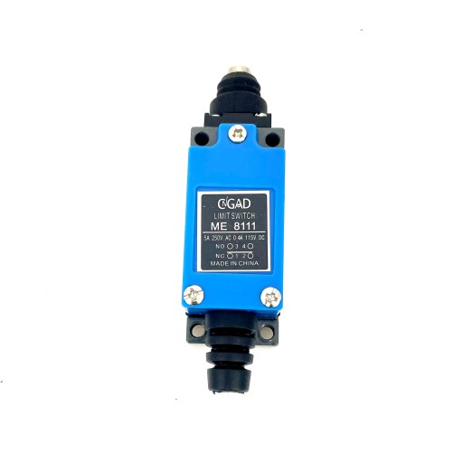 ME-8111 koncový spínač s 6,8mm kolíkom, nástrčný IP65 NO+NC