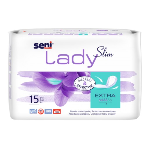 Urologické vložky Seni Lady Slim Extra 15 kusov