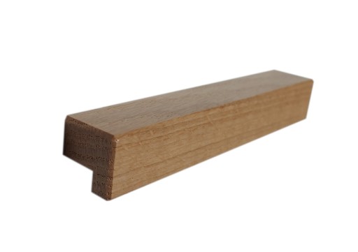 Drevená nábytková úchytka, dub ELKA, dĺžka 112mm, veľ. 80 mm