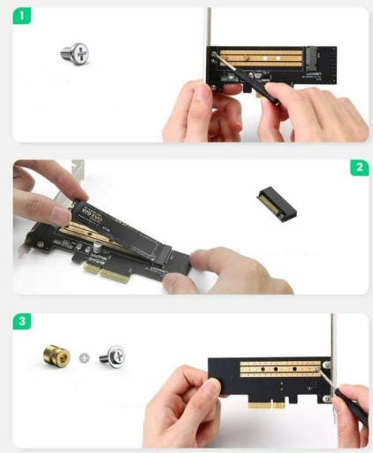 UGREEN PCIE 3.0 X4 ADAPTÉR NA M.2 NVME 32 GBPS