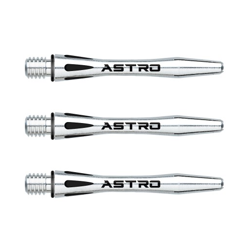WINMAU ASTRO KRÁTKE ŠÍPKY HLINÍKOVÉ HRIADE