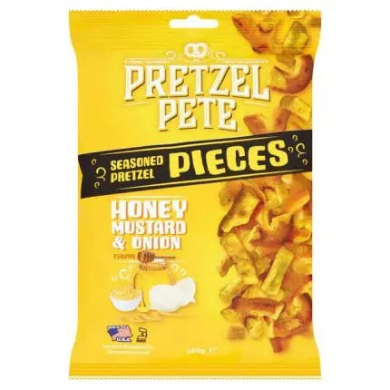 Kúsky praclíka Pete s medom a horčicou cibuľou