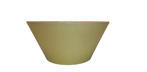 Zelená miska, bambusové vlákno, 14,5 cm