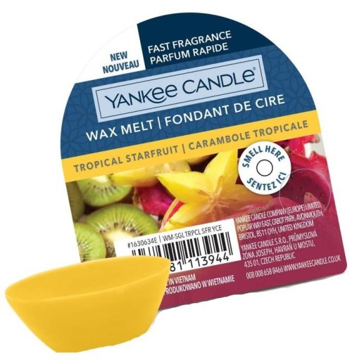 Yankee Candle Tropický vosk s vôňou Starfruit