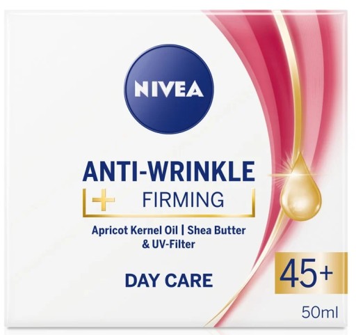KRÉM proti vráskam + Spevňujúci KRÉM 45+ 50 ml Nivea NA VRÁSKY
