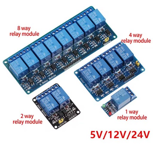 MODUL 2 5V RELÉ S OPTICKÝM ODDELENÍM