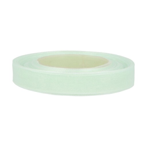 ŠIFÓNOVÁ STUHA MÁTOVÁ STUHA polyesterová 12mm ORGANZA 3141