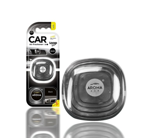 AROMA CAR LOOP ČIERNA VÔŇA DO AUTO
