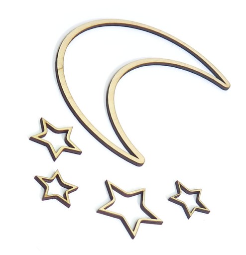 PREHLIADKOVÁ ZÁKLADNA PRE DREAMCATCHER MOON + STARS MA54