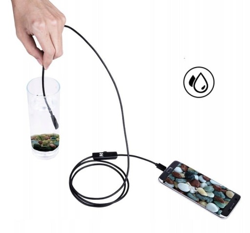 KONTROLNÁ KAMERA ENDOSKOPU ANDROID USB-C LED