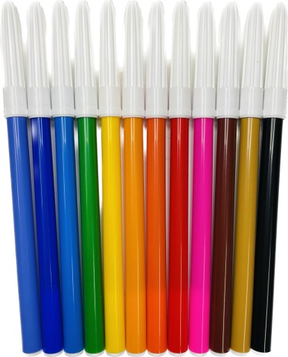 BAMBINO fixy 12 farieb ST.MAJEWSKI MARKERS