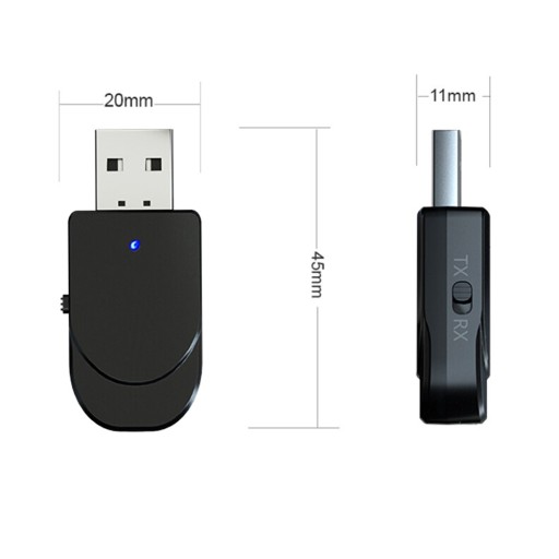 BLUETOOTH VYSIELAČ 5 ADAPTÉR PRIJÍMAČ VYSIELAČ