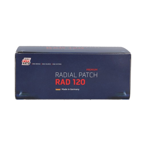 Radiálna vložka Patch Záplaty na pneumatiky TL 120 Tip Top opravná vložka 125x80 mm