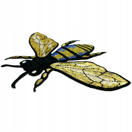 Motýlik FLY gold Bee Insect TERMO patch