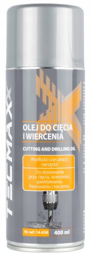 TECMAXX OLEJ, TUK NA REZANIE A VŔTANIE - 400 ml