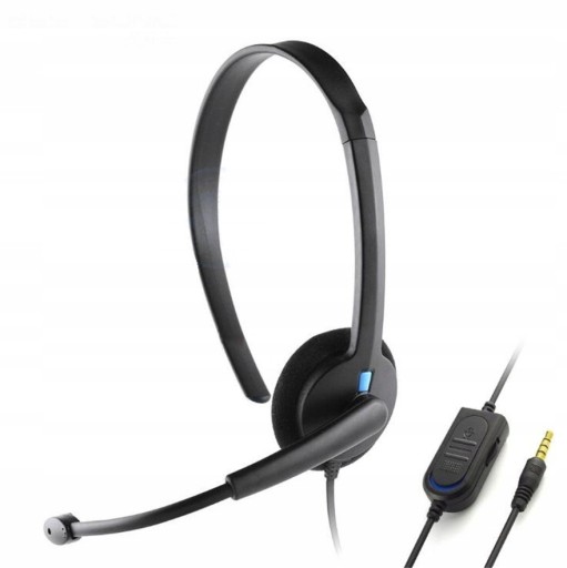SLÚCHADLÁ S 3,5 mm MIKROFÓNOM pre PS4 XBOX TELEFÓN
