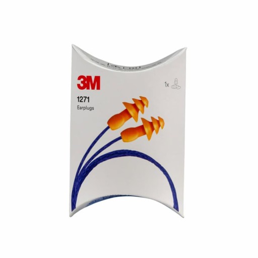 3M 1271 opakovane použiteľné štuple do uší so šnúrkou