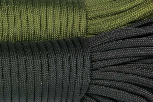 BSH - SUPER SILNÝ ODOLNÝ PARACORD SURVIVAL ČIERNA 30m / 180 kg