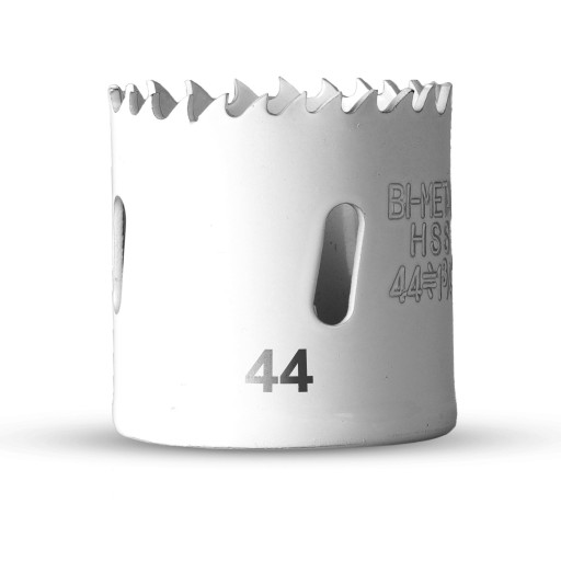 ČIPKA DIERKA NA DREVO, KOV, BIMETAL FI 44mm