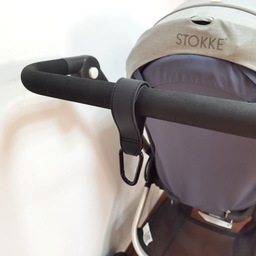 UNIVERZÁLNA RUKOJEŤ KOČÍKA NA TAŠKU NA VELCRO