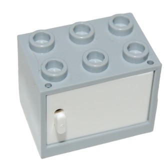 LEGO 4532 4533 SKRIŇKA S DVIERKAMI NOVINKA (5g)
