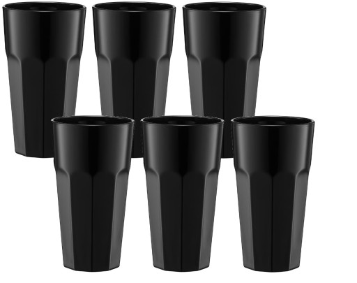 Čierny pohár AMBITION 330 ml