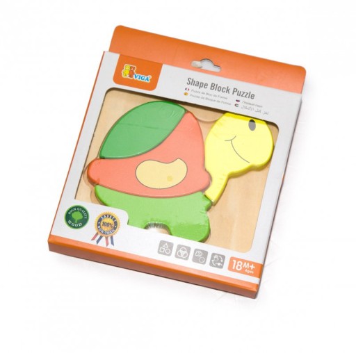 Viga 59933 Prvé puzzle bábätka - Korytnačka