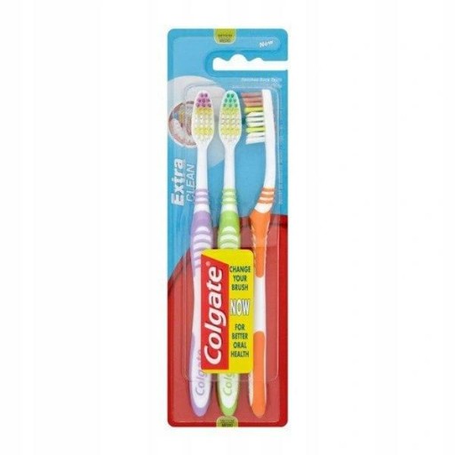 Zubné kefky Colgate Extra Clean 3 ks.
