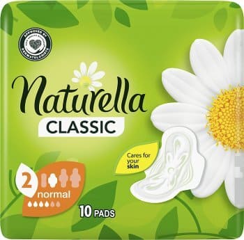 Naturella Classic Normal okrídlené podložky 10 ks