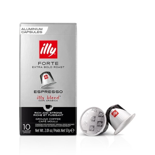 Kapsule pre Nespresso illy Forte Extra Bold Roast 10 kusov