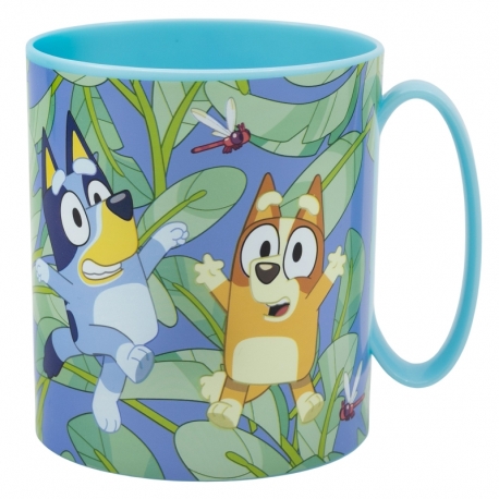 BLUEY Hrnček do mikrovlnky s uškom pre dieťa