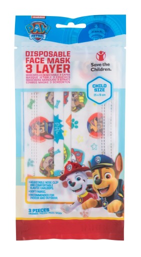 Nickelodeon Paw Patrol ochranné masky 3 ks (K)