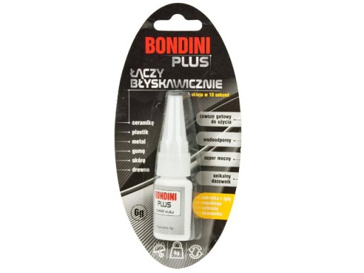 BONDINI PLUS VODEODOLNÉ LEPIDLO - SUPER SILNÉ 6 g