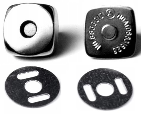 Magnetická spona na kabelku Magnet Nikel - 14mm 10ks