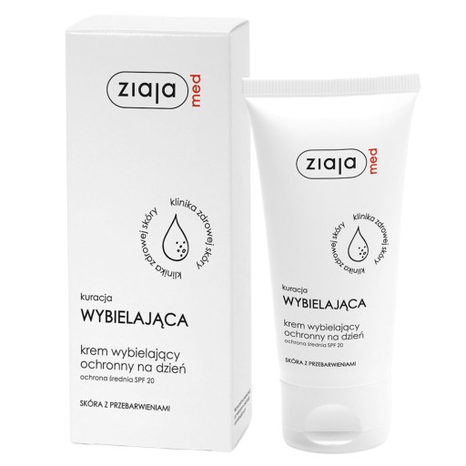ZIAJA MED Whitening Treatment Ochranný denný krém SPF20 50 ml