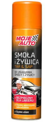 MY CAR Decht a živica 19-108 Bezpečne odstraňuje