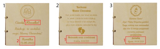 Ďakujeme krstným rodičom Krst – kard