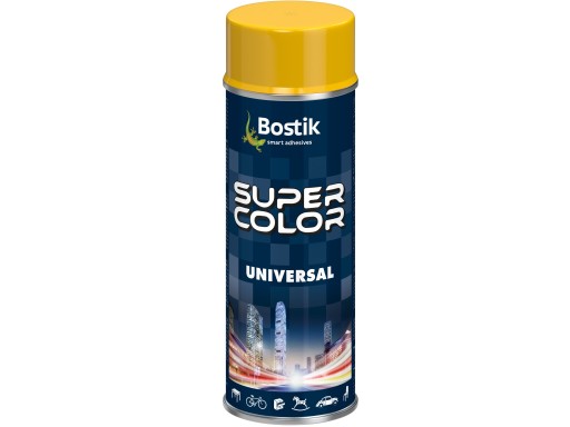 BOSTIK SC Univerzálny lak žltý 400ml sprej na kov, kameň, drevo 1 ks