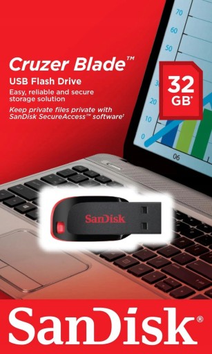 SanDisk 32GB Cruzer Blade (SDCZ50-032G-B35)