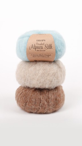 Drops Brushed Alpaca Silk hodvábna horká ružová 31)