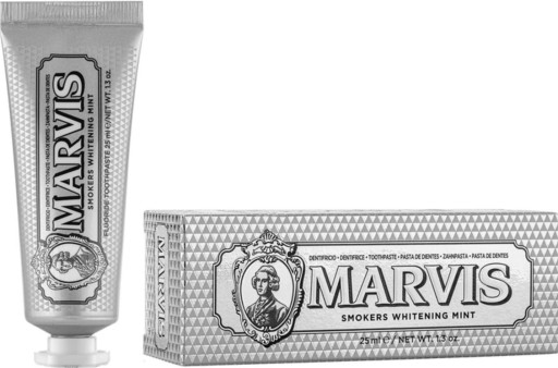Smokers Whitening Mint Marvis bieliaca zubná pasta pre fajčiarov 25 ml