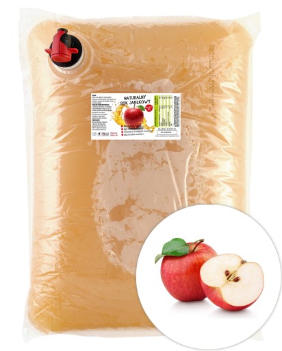 Jablkový džús SWEET APPLE, LISOVANÝ 100% NFC 5L